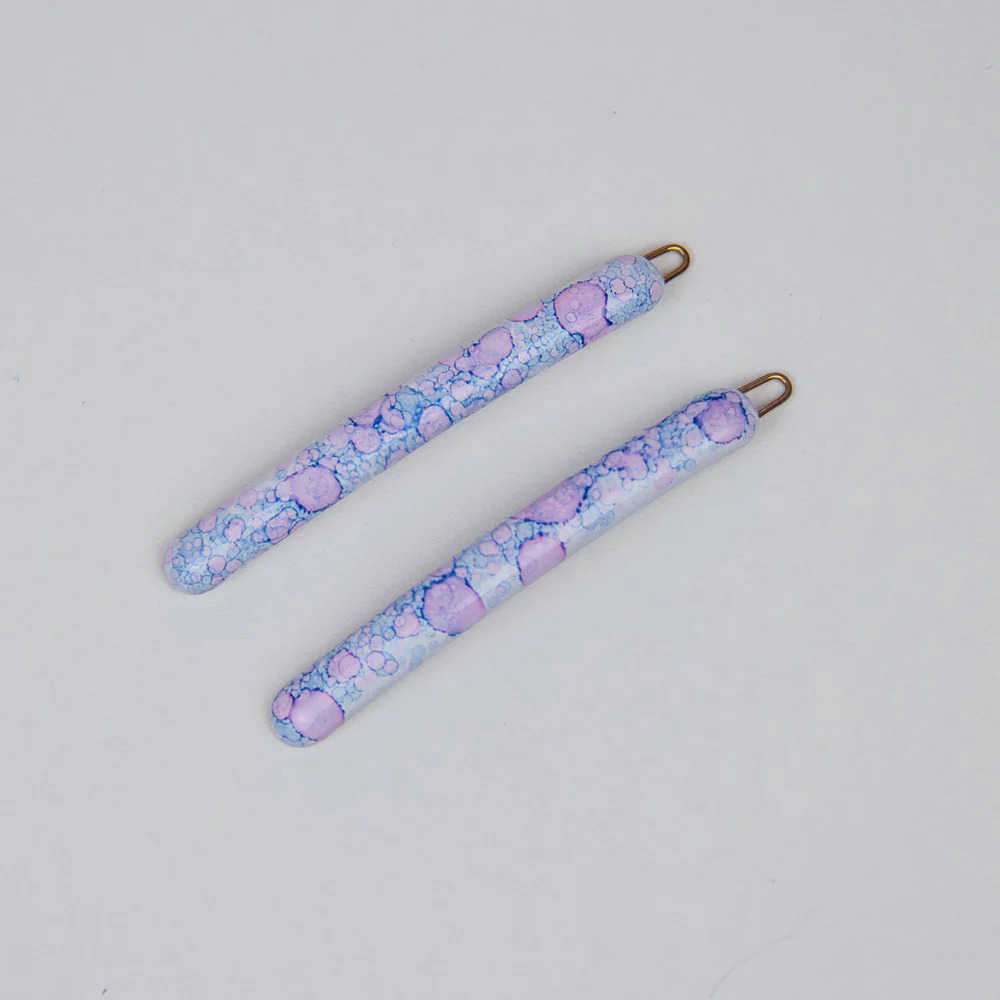 2x Botanical Narrow Hair Clips - Image 5