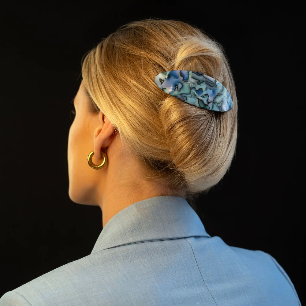 Oval Barrette Clip - Image 2