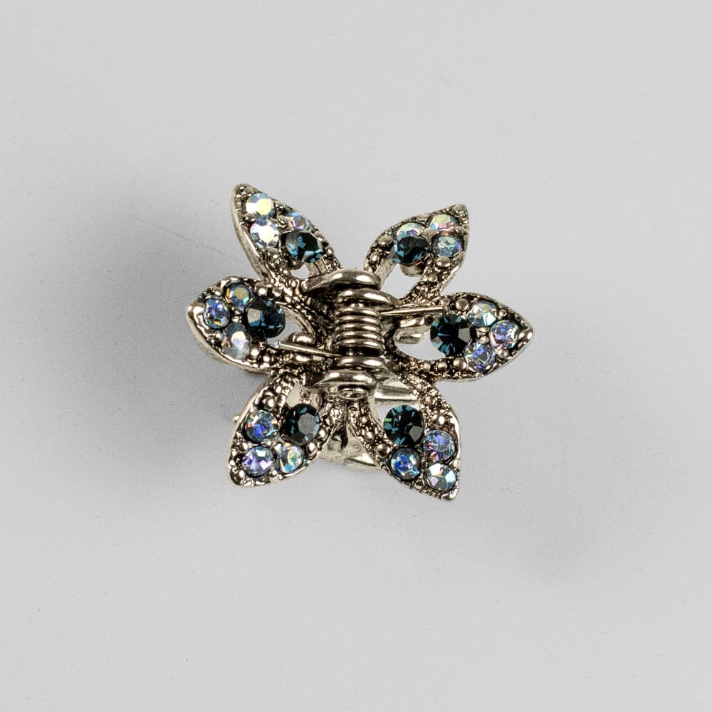 Mini Crystal Maple Leaf Hair Claw Clip - Image 13