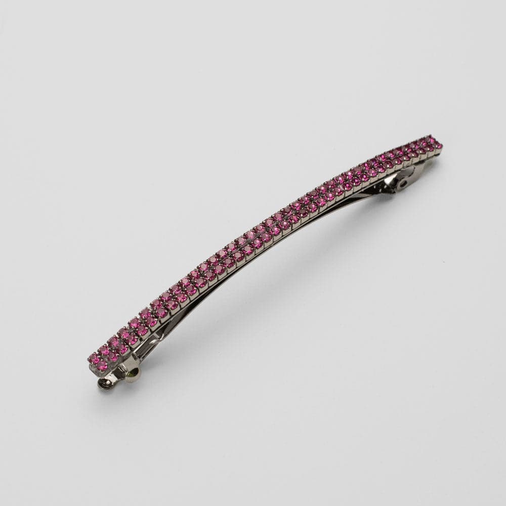 Narrow Crystal Barrette Clip - Image 15