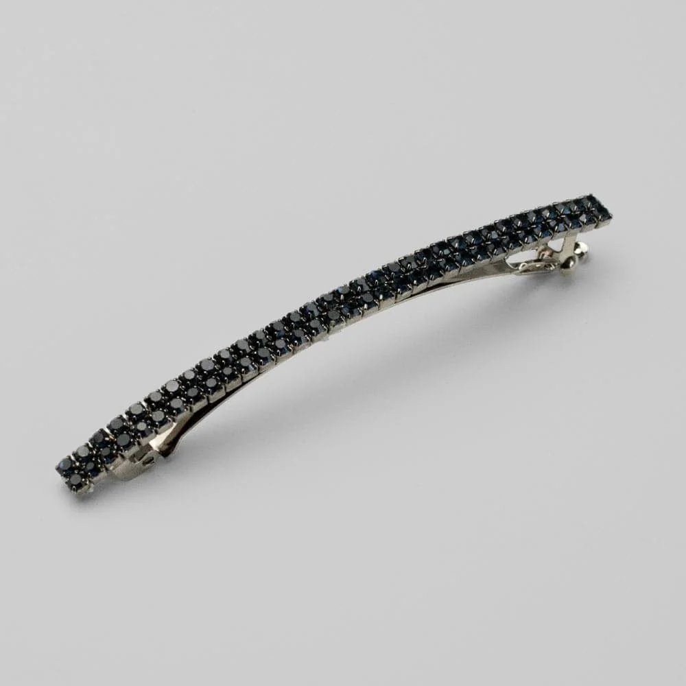 Narrow Crystal Barrette Clip - Image 9